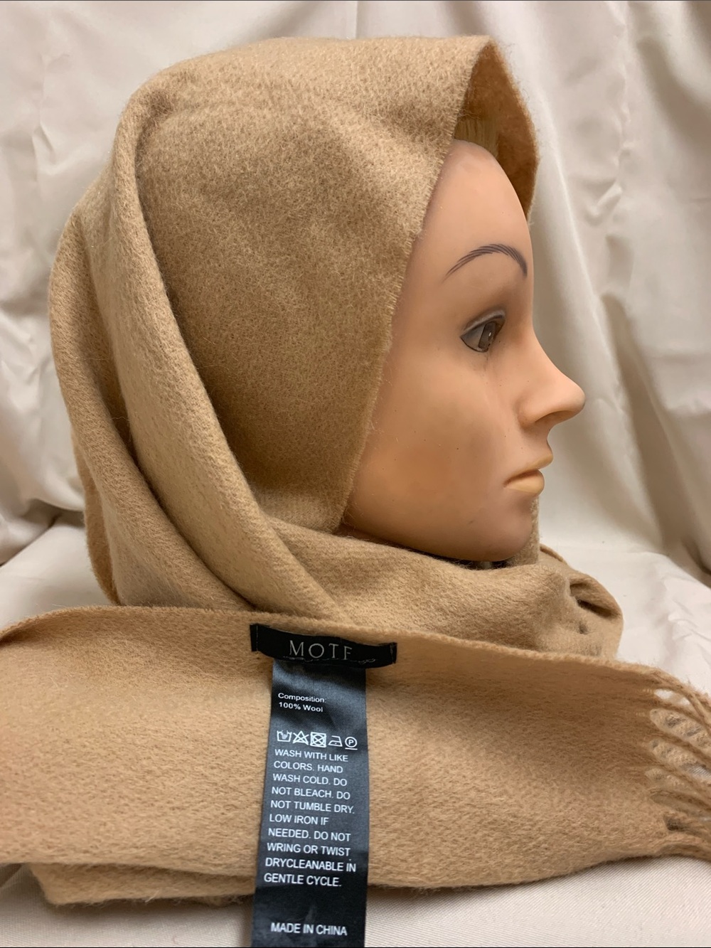 MOTF Soft Camel Wool Wrap Scarf